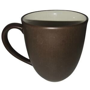 Noritake Colorwave Chocolate Mug Set of 4 Stoneware Brown Coffee Cups